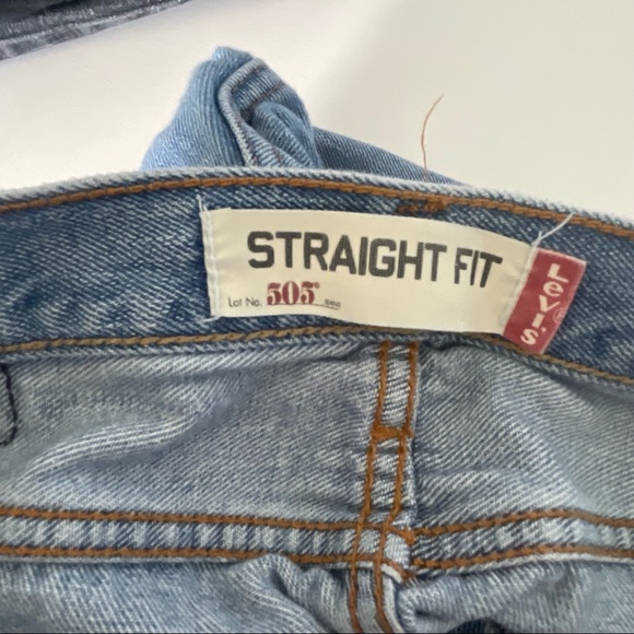 Levi’s Blue Light Blue Denim Jeans 505 - Picture 3 of 3